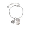 thumbnail image 2 of Delight Jewelry Silvertone Small Bulldog - Mascot Silvertone Discover Dream Explore Zoey Charm Bracelet, 6.5+2" Extender, 2 of 4