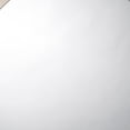 thumbnail image 3 of Benzara Chester 36 Inch Round Modern Mirror, Textured Shagreen, Beveled Edge, Ivory, 3 of 7