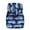 Dark Blue, variant on IROINNID Toddler Boys Girls Cute Print Hoodie Zipper Puffer Vest Windproof Waterproof Sleeveless Warm Keeping Coat