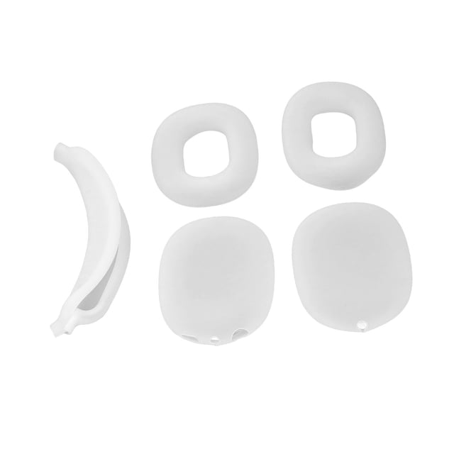 Funda Rígida De Silicona Para Auriculares, Funda Protectora 3 En 1 Para Polvo, Sudor, Antiarañazos, Cómodo Bolsillo De Malla, Cremalleras Dobles Con Orejeras Finas Y Suaves Y