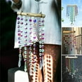 thumbnail image 4 of Memorial Wind Chimes,Suncatcher Irregular Wooden Sticks Crystal Wind Chime Hanging Window Room Hanging Decoration Wall Decoration Up to 65% off!, 4 of 6