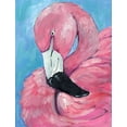 thumbnail image 2 of Seay, Anne 25x32 White Modern Wood Framed Museum Art Print Titled - Pink Flamingo, 2 of 4