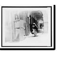 thumbnail image 2 of Historic Framed Print, Turkey vendor in downtown street, Haiti, 17-7/8" x 21-7/8", 2 of 9