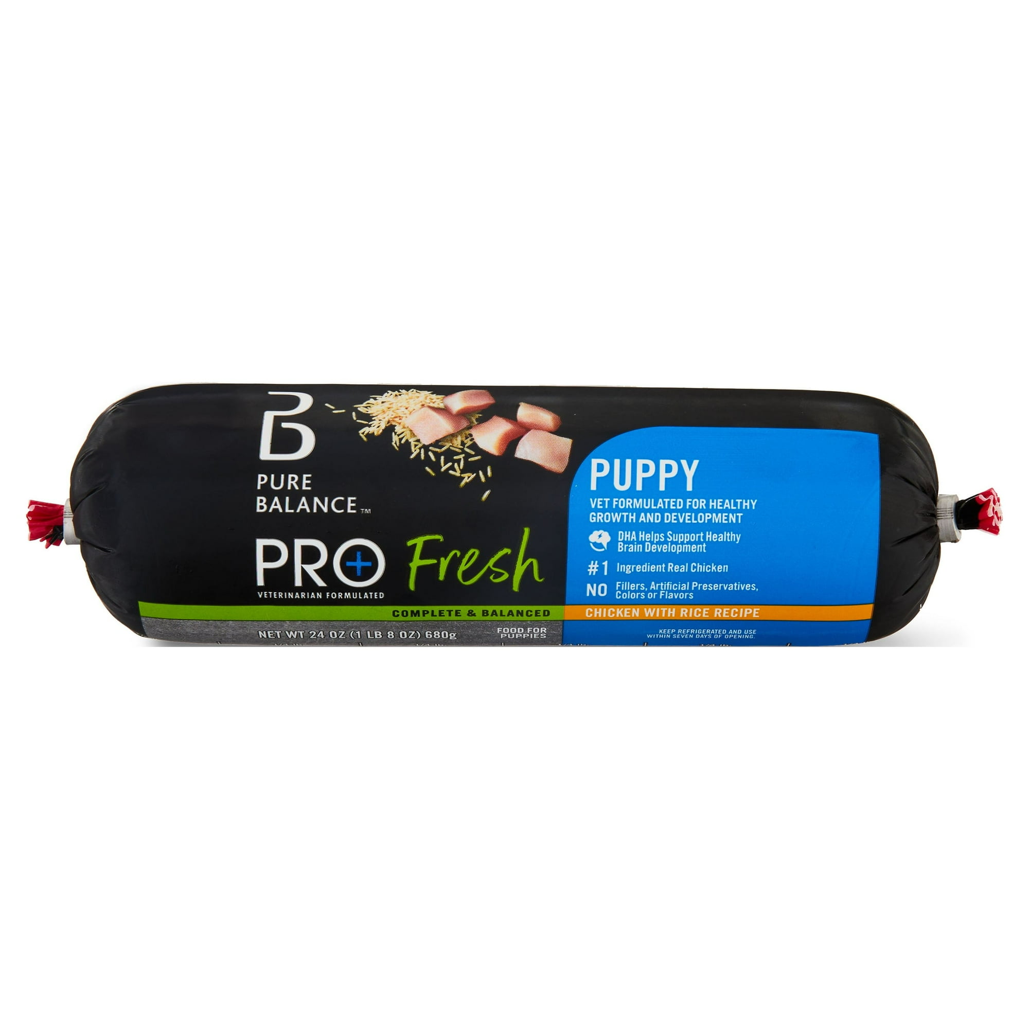 Pure Balance Pro+ Fresh Puppy Food, Chicken with Rice Recipe, 24 oz