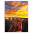 thumbnail image 2 of Colorado Monument At Sunset - Modern Landscape Canvas Art, 2 of 3