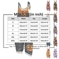 thumbnail image 3 of Stralyhd Bat Print Womens Overalls Halloween Party Sleeveless Jumpsuit Night Club Jumpsuits with Pockets Spooky Horror Print Long Pants Brown M, 3 of 7