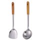 thumbnail image 1 of Juego de utensilios de cocina de acero inoxidable - 2 utensilios de cocina - Juego de utensilios de cocina antiadherentes, 1 of 5