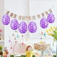 thumbnail image 4 of Decorative Eggs 1 X Easter Bunny Decoration Hanging Plastic Easter Hanging Decoration 50cm, 4 of 6