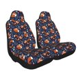 thumbnail image 2 of Sikiie Cute Foxes Car Seat Covers 2PCs Front Car Seat Covers Universal fit for Most Cars SUVs and Trucks-1, 2 of 9