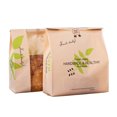 thumbnail image 1 of Advancent 50 pack/lote bolsa para tostadas en rodajas borde prensado en caliente hecho a mano y bolsa autosellante de ventana transparente Organizadores de utensilios de cocina Hojas verdes trompeta, 1 of 6