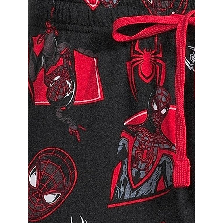 Pyjama unisexe adulte pyjama unisexe symbole Spider-Man Miles Morales  pantalon d