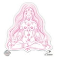 thumbnail image 1 of Yoga Girl Pink Cute - 12" Vinyl Sticker Waterproof Decal, 1 of 1
