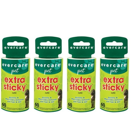 Evercare Refill for Extra Sticky Pet Hair Lint Roller (Pack of (Best Pet Hair Roller)