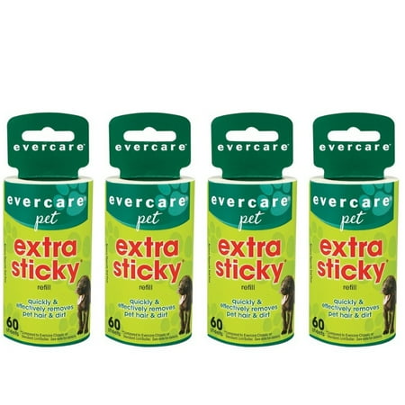 Evercare Refill for Extra Sticky Pet Hair Lint Roller (Pack of