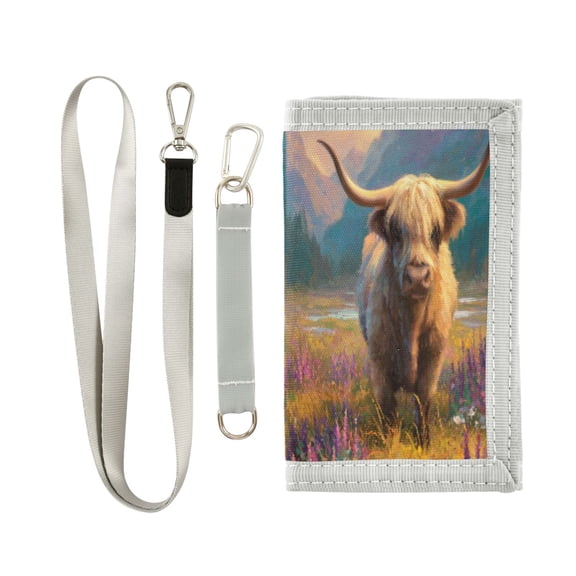 Cloth Purse Boys' Novelty Wallets Girls' Novelty Wallets Men's Wallets Women's Wallets Card Wallet Cash Wallet Student ID Bag Coin Wallet Cute Cow