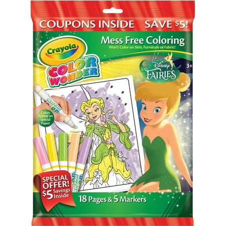 Crayola Color Wonder Disney Fairies Set - Walmart.com