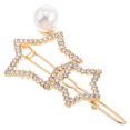 thumbnail image 1 of WASHWEPE Pinzas De Doradas En De Con Rhinestones Para Y Eventos, 1 of 8