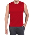 thumbnail image 1 of Playera Deportiva para Hombre Everlast Cuello Redondo Sin Mangas Drymax Talla Chica Rojo, 1 of 4