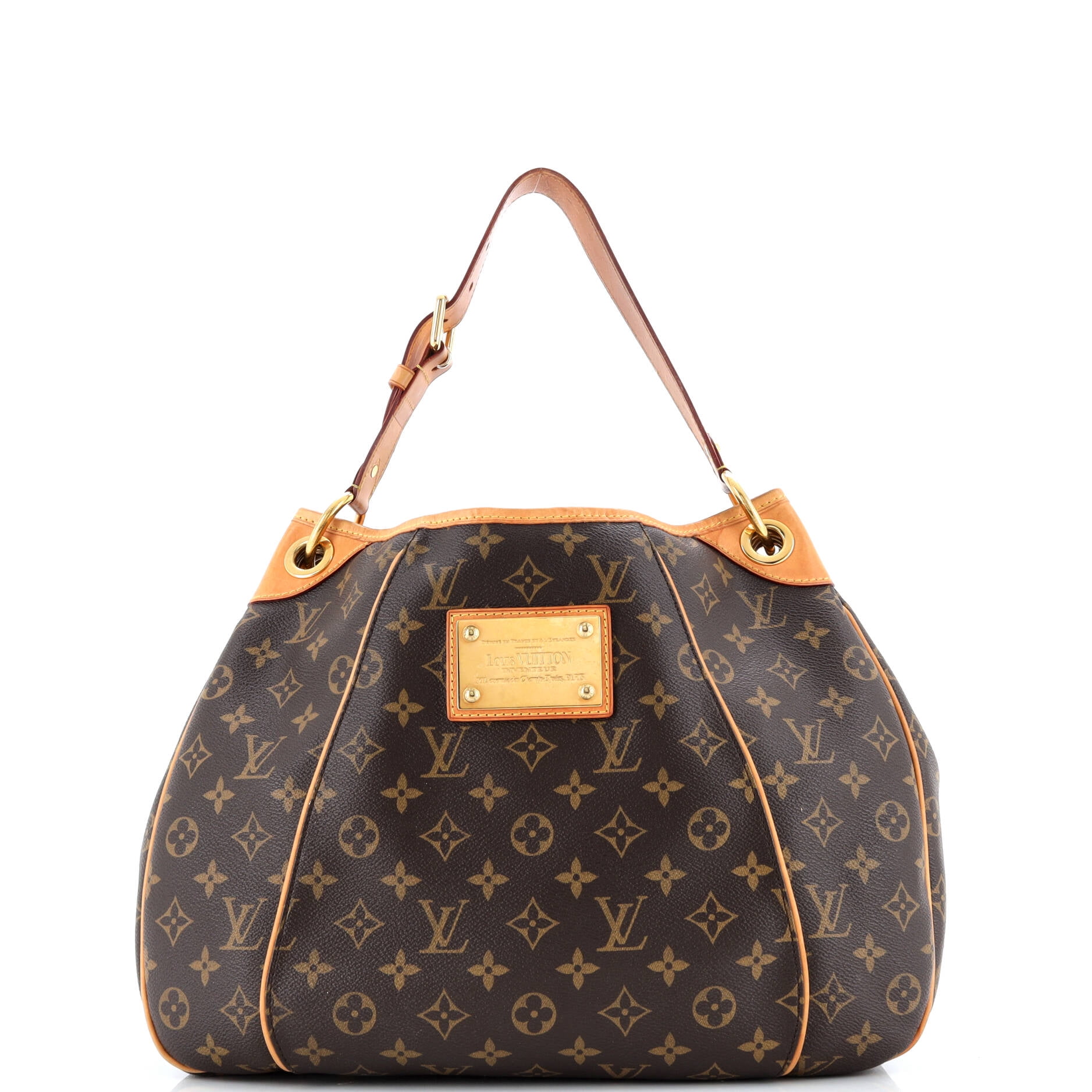 Pre-Owned Louis Vuitton Galliera Handbag Monogram Canvas PM By Rebag