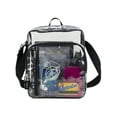 thumbnail image 5 of Eastsport Unisex Clear Stadium Gear Bag, Black, 5 of 6