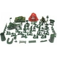 thumbnail image 4 of Shulemin 36Pcs Children Mini Simulated Army Soldier Figures Plastic Models Desktop Toys 36pcs, 4 of 7