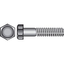 Hillman 3/8" Zinc Plated Steel Hex Bolt