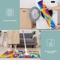 thumbnail image 6 of Colorful Tie Dye Multi Spiral Pattern Kitchen Rugs Sets Of 3,Kitchen Runner Rugs Non Skid Washable,Decorative Kitchen Floor Mats for Kitchen,Sink,Laundry,17"x30"+ 17"x47" + 17"x59", 6 of 6