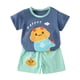 thumbnail image 1 of Odeerbi 6M-6Y Niños Niñas Trajes de Verano Dinosaurio Impreso Algodón Manga Corta Camiseta Pantalones Cortos Conjunto de Dos Piezas Cintura Elástica, 1 of 5
