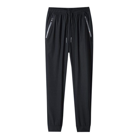 Fgnfyis Pantalon de Travail pour Femmes Uni Sports Loisirs Entraînement Physique Ample Course Entraînement Pantalon avec Protège-Jambes Bleu Marine XXXXXL