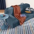 thumbnail image 2 of Mainstays Kids Cozy Plush Throw, Orange, 50" x 60", 2 of 6