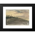 thumbnail image 2 of Barbara Bodichon 24x18 Black Modern Framed Museum Art Print Titled - Study of a Hill with Trees (1861), 2 of 5