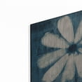 thumbnail image 2 of Luxe Metal Art 'Daisy for Belinda Blue' by Studio Mousseau, Metal Wall Art, 12"x12", 2 of 7