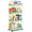 Green, variant on Rolling Storage Cart 3 Tier Bathroom Cart Organizers with Wheels Laundry Room Organization Mobile Shelving Unit Utility Cart Storage Shelves Multi-Functional for Office, Home, Black