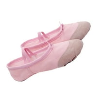 DRAFIDEEP Lightweight Ballet Dance Shoes for Kids and Adults, Antislip Cotton Material, Size 43