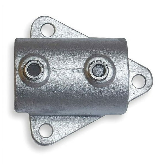 ZoroSelect Structural Pipe Fitting, Wall Mount Flange, Cast Iron, 1 in Pipe Size, 50000 lb Tensile Strength