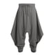 thumbnail image 4 of Ceisia Men's Trendy Solid Color Gift Plus Size Elastic Drawstring Waist Ankle Tied Casual Harem Pants, 4 of 5