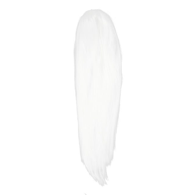 Pelucas largas blancas y rectas para disfraz de cosplay de anime, pelucas sintéticas largas y lisas para mujer.