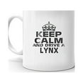 thumbnail image 2 of MERCURY LYNX Keep Calm and Drive Coffee Tea Ceramic Mug Office Work Cup Gift 11 oz, 2 of 3