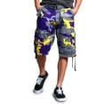 thumbnail image 4 of G-Style USA Men's Rip-Stop Belted Cargo Shorts, 4 of 5