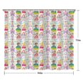 thumbnail image 5 of Princess Magic Pattern Shower Curtain 84"x72" ,Bathroom Decorative Shower Curtains Set with 12 Hooks,Modern Waterproof Washable Shower Curtain, 5 of 6