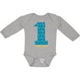thumbnail image 3 of Inktastic First Birthday-1 Year Old Boys or Girls Long Sleeve Baby Bodysuit, 3 of 5