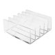 thumbnail image 1 of Modern Clear Stationery Organiser For Office Versatile Clear Book Holder Stand School Supply, 1 of 5