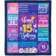 thumbnail image 3 of LHSHID 18th Birthday Gifts for Girls Birthday Decor Purple 350gsm Plush Throw Blanket for 18 Year Old 18th Birthday Decorations for Daughter Bestie Sister BFF, 3 of 6