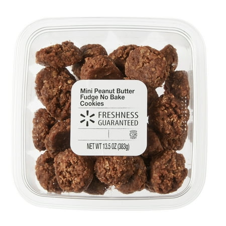Freshness Guaranteed Mini Peanut Butter Fudge No Bake Cookies, 13.5 oz