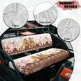 thumbnail image 6 of FKELYI Cherry Flower Capybara Butterfly Print Anti-Dust Mule Bench Seat Cover Backrest Cover UTV ATV Accessories Waterproof Powersports Seats Covers UTV Interior Decor, 6 of 7