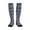 2 Black-2, variant on Bamboo Panda Compression Socks for Women and Men 20-30mmHg-Circulation Support Socks Knee High Nurse Pregnant Running Medical and Travel Athletic