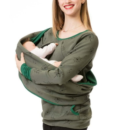 

Tangnade Maternity Clothes Fashion Women Pregnant Hoodie Sweatershirt Maternity Breastfeeding Nursing Jumper Top