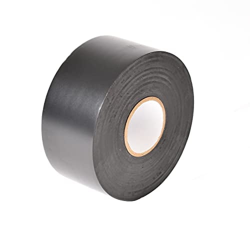 APT, 10 Mil Weatherproof Black PVC Pipe Wrap Tape for all types of pipes, for Corrosion Protection, 2" x 100ft, 1 Roll/Pack