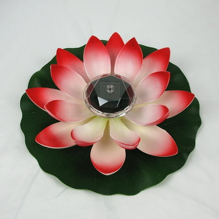 

Worallymy Pool Light Flower Shape Solar Power Garden Light Waterproof Decoration Landscape Lamp