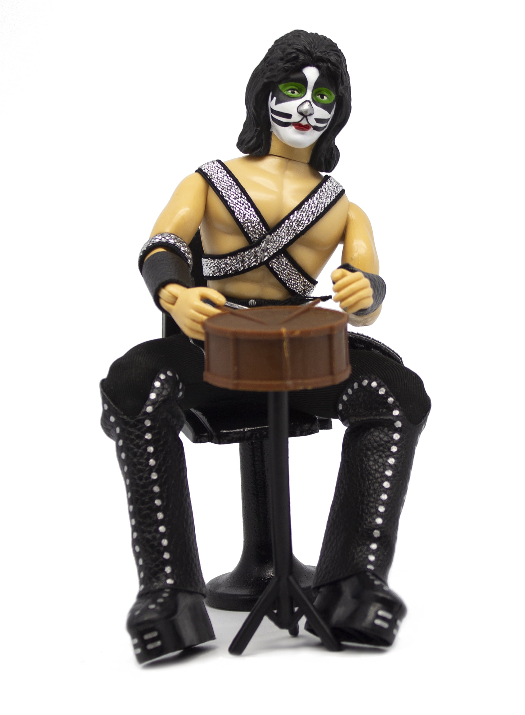 Mego - KISS - Catman Love Gun 8" Action Figure with Drum